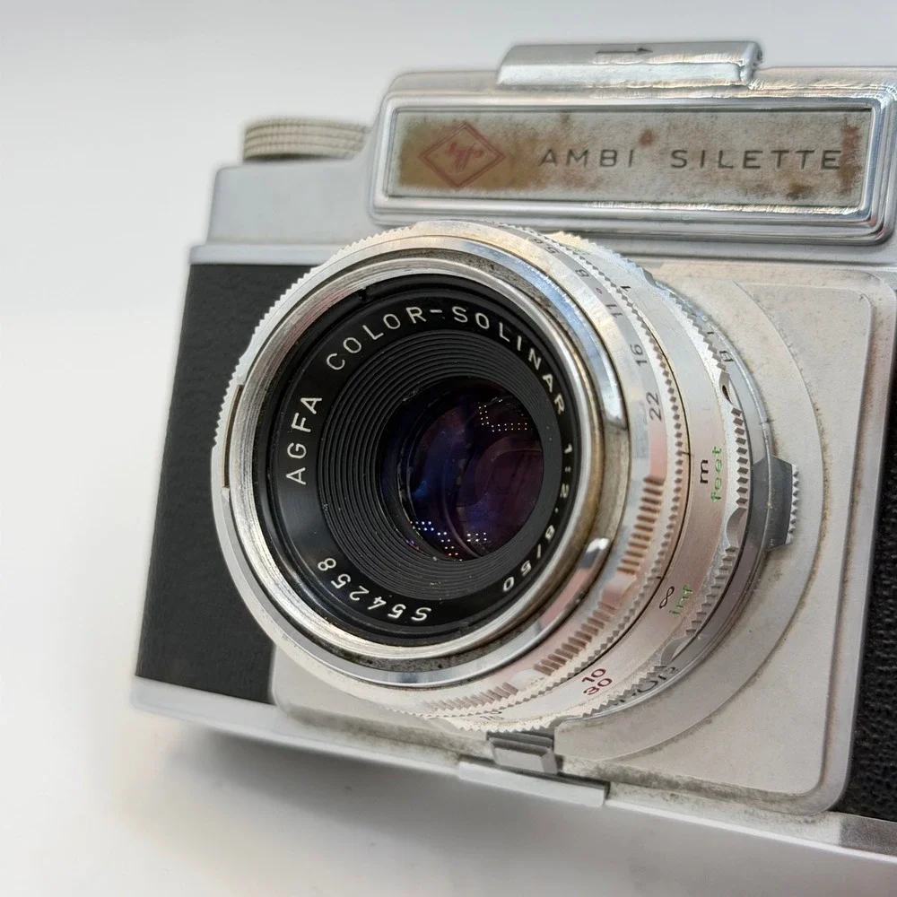 Agfa Ambi Silette 35mm Rangefinder Camera with Color-Solinar 50mm f2.8 Lens